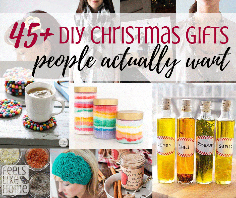 DIY Gifts For Christmas
 45 Amazing DIY Christmas Gifts That People Actually Want
