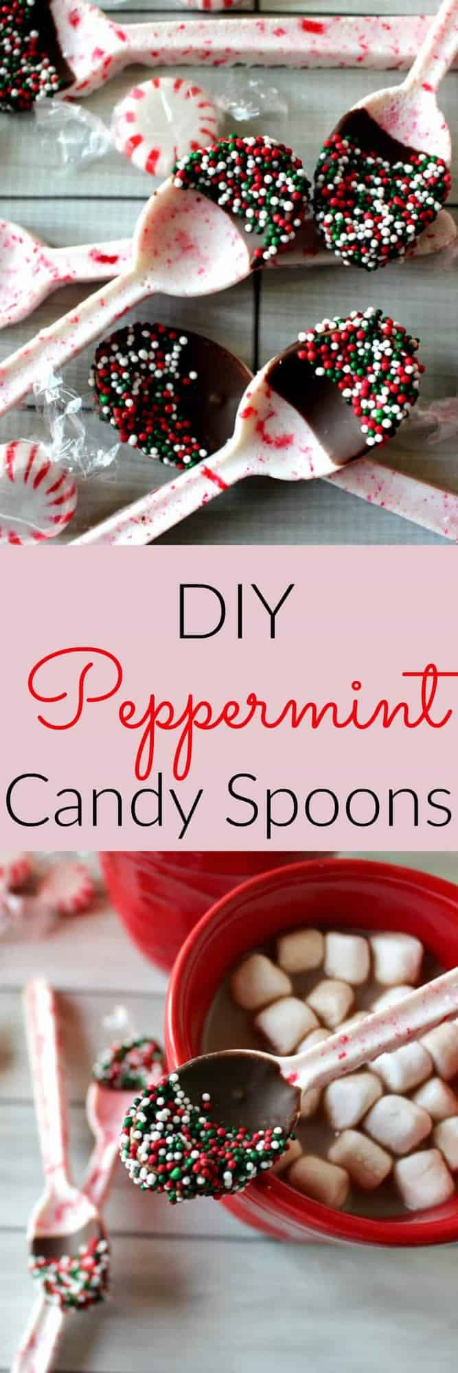 DIY Gifts For Christmas
 DIY Peppermint Candy Spoons Princess Pinky Girl