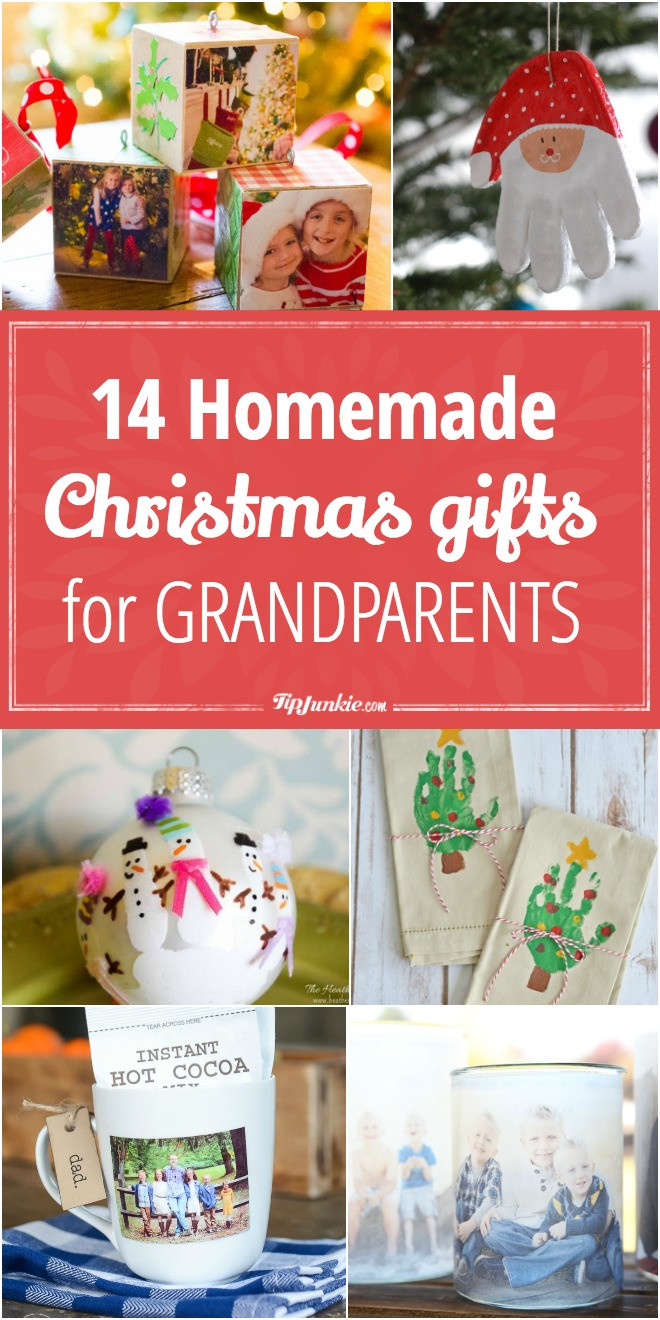 DIY Gifts For Grandmas
 14 Homemade Christmas Gifts for Grandparents – Tip Junkie
