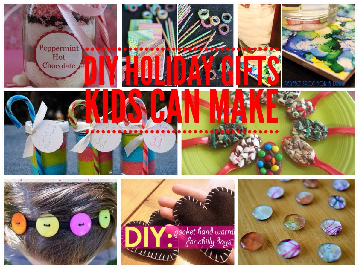 DIY Gifts For Kids
 Simple DIY Gifts Kids Can Make for the Holidays