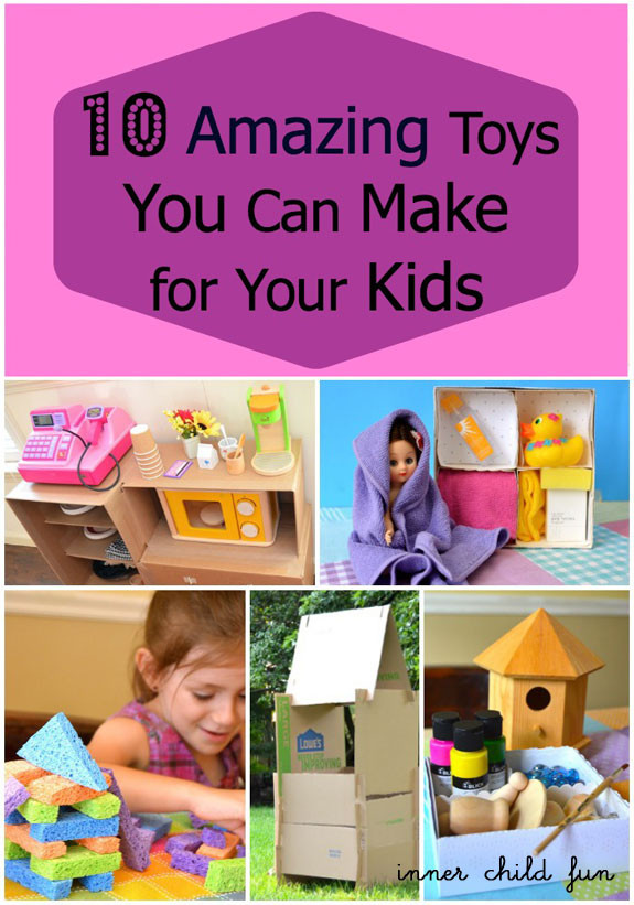 DIY Gifts For Toddlers
 10 Amazing Toys You Can Make For Your Kids Inner Child Fun