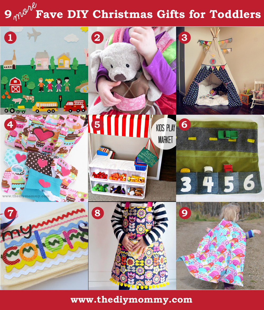 DIY Gifts For Toddlers
 A Handmade Christmas More DIY Toddler Gifts