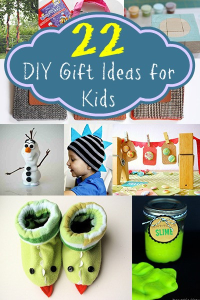 DIY Gifts For Toddlers
 22 DIY Gift Ideas for Kids