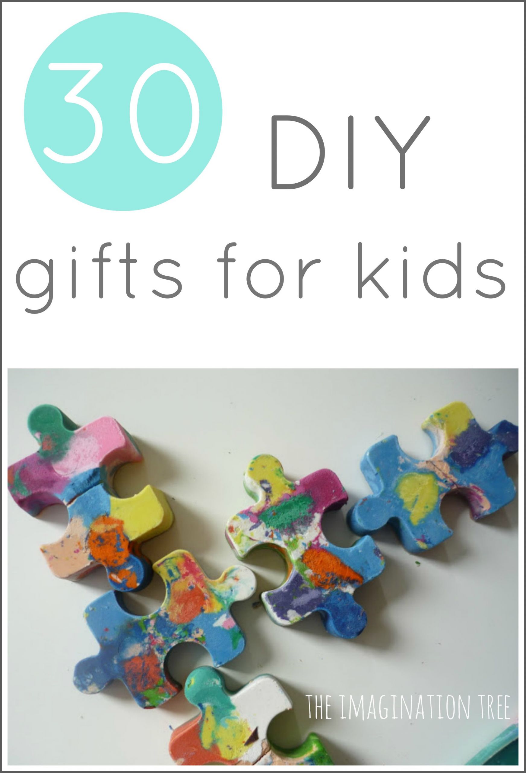 DIY Gifts For Toddlers
 30 DIY Gifts to Make for Kids The Imagination Tree