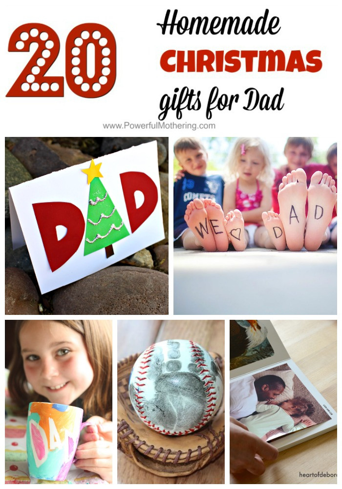 DIY Gifts For Your Dad
 Homemade Christmas Gifts for Dad So Thoughtful
