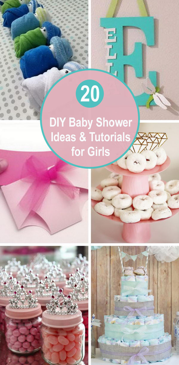 DIY Girl Baby Shower Ideas
 20 DIY Baby Shower Ideas & Tutorials for Girls