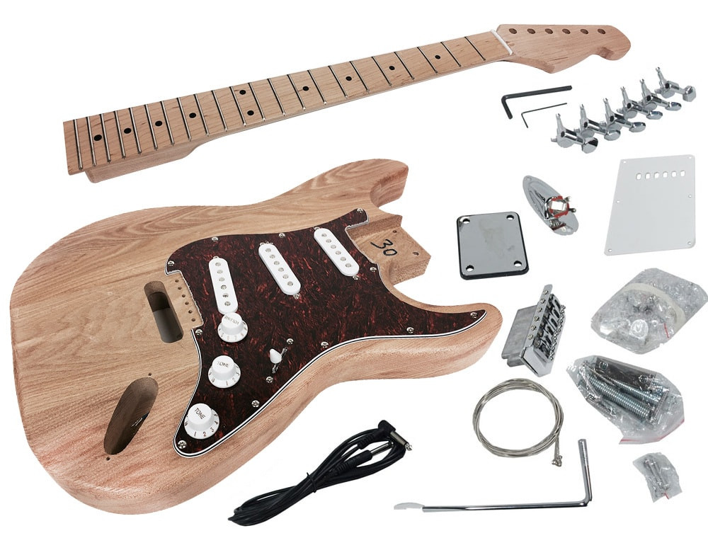 DIY Guitar Kits
 Solo STK 15 DIY Electric Guitar Kit With Alder Body