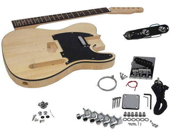DIY Guitar Kits
 SOLO Tele Style DIY Guitar Kit Basswood Body