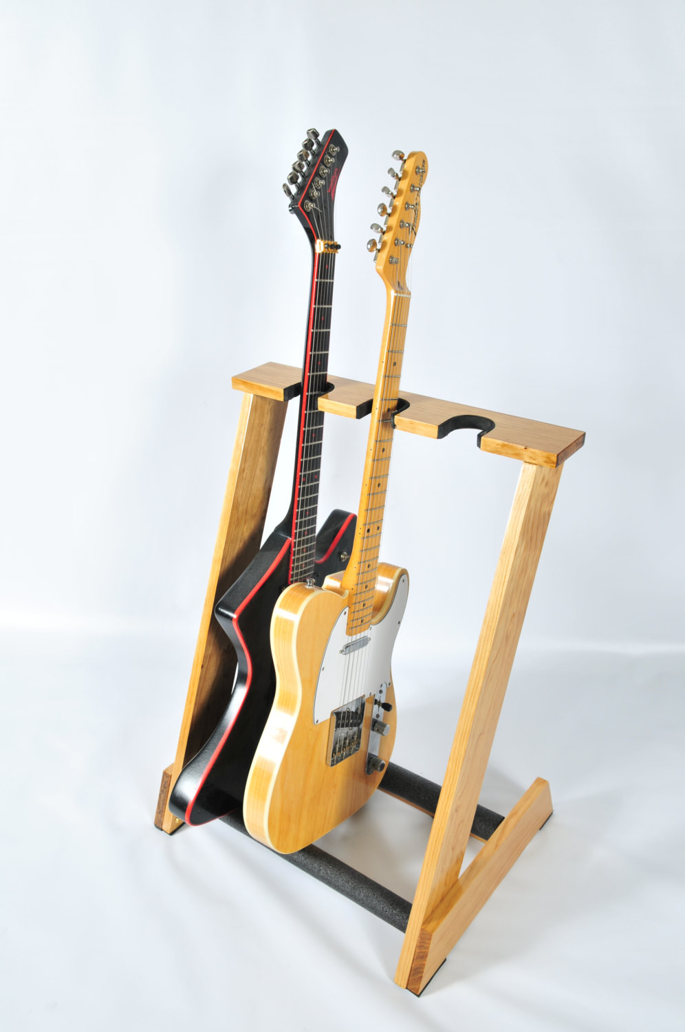 DIY Guitar Rack
 Handcrafted Wooden Guitar Stand from ALLWOOD STANDS Display