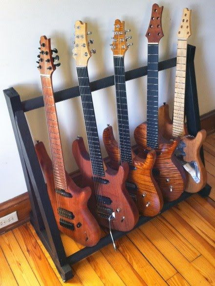 DIY Guitar Rack
 Baltic birch plywood supplier michigan multiple guitar