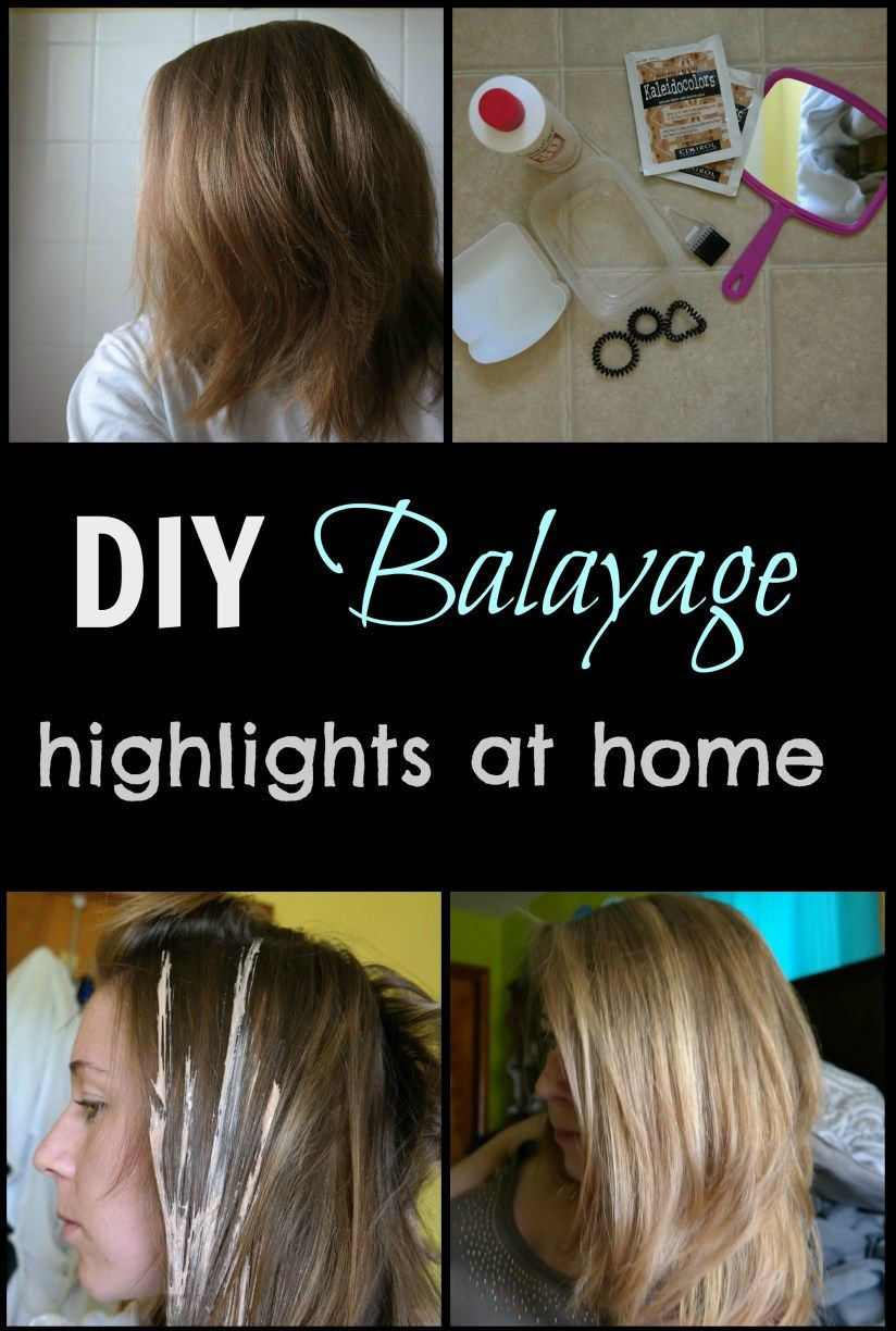 DIY Hair Color Highlights
 DIY Balayage Highlights At Home Tutorial Cheap And Easy