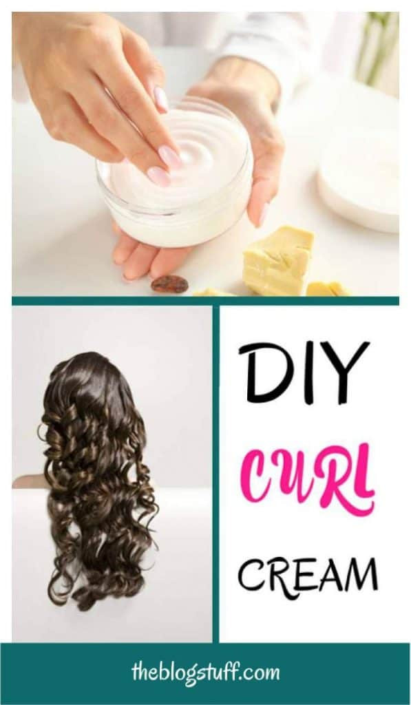 DIY Hair Cream For Natural Hair
 Curly Hair Routine Control Dry Frizzy Hair at Home