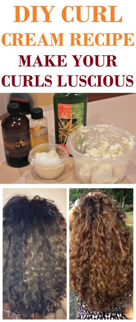 DIY Hair Cream For Natural Hair
 DIY Curl Cream Recipe Make Your Curls Luscious
