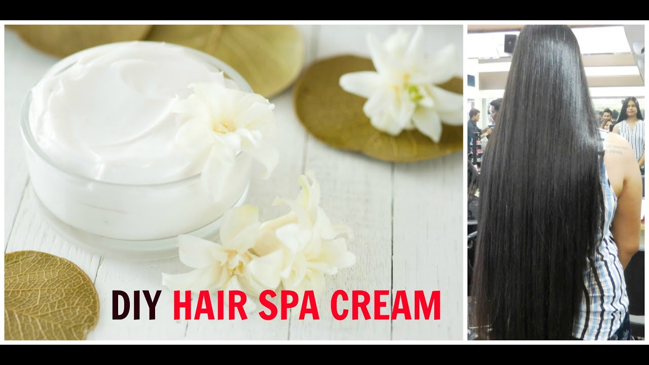 DIY Hair Cream For Natural Hair
 How To Make Hair Spa Cream At Home DIY Hair Spa Cream