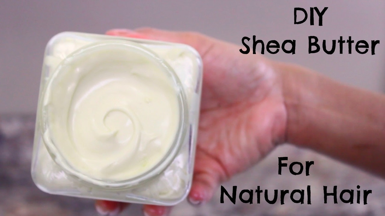 DIY Hair Cream For Natural Hair
 DIY Shea Butter Mix for Natural Hair