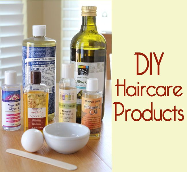 DIY Hair Styling Products
 All natural DIY hair care products are the way to go