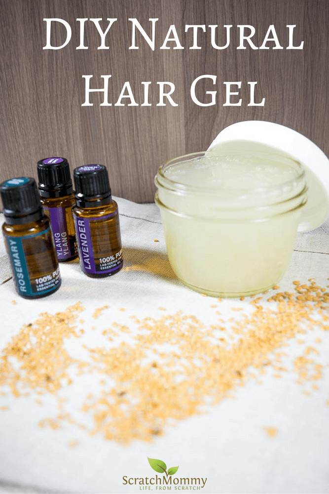 DIY Hair Styling Products
 DIY Natural Hair Gel Recipe