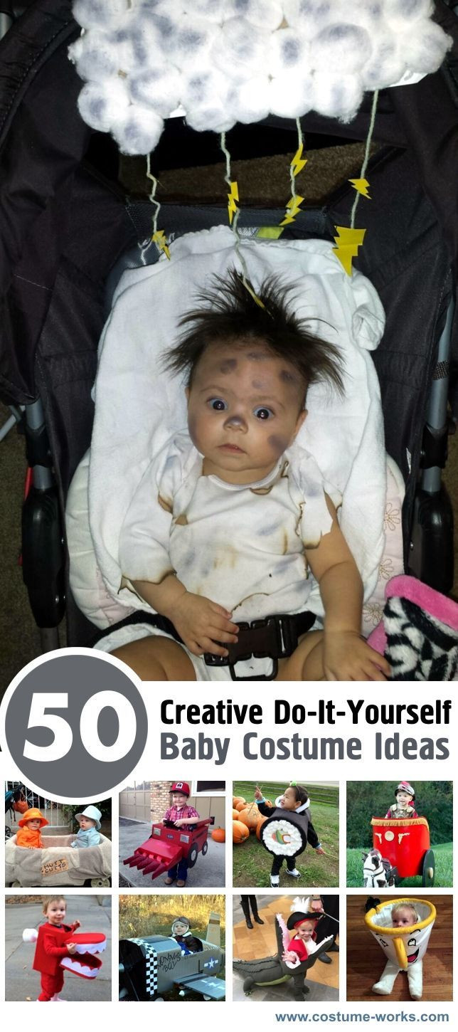 Diy Halloween Costumes For Baby
 50 Creative DIY Baby Costume Ideas