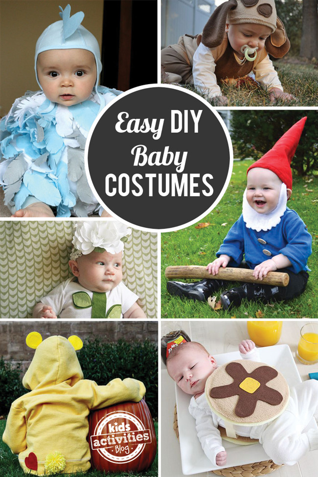 Diy Halloween Costumes For Baby
 Easy Homemade Halloween Costumes for Baby