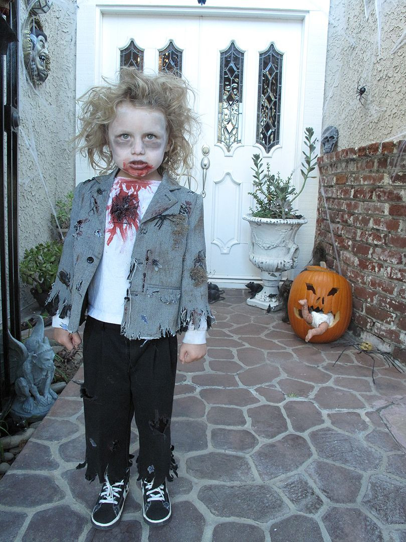 DIY Halloween Costumes For Toddler Boys
 the coolest zombie kid i know