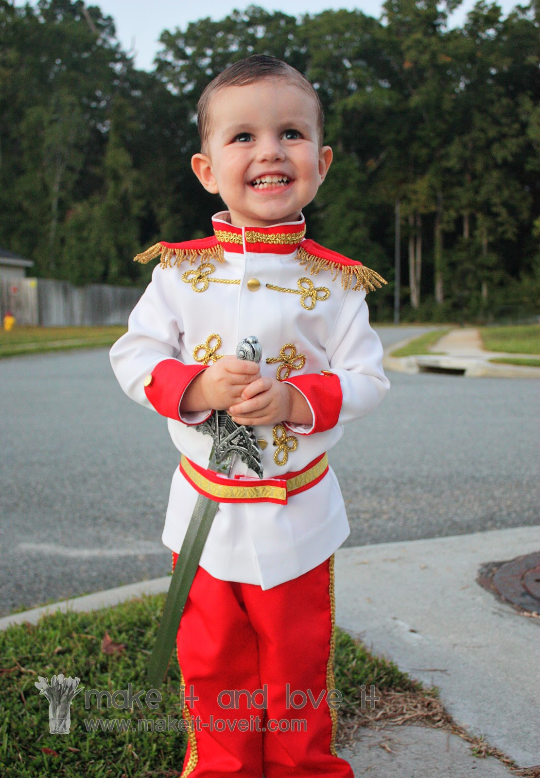 DIY Halloween Costumes For Toddler Boys
 Prince Charming Costume Tutorial from Cinderella