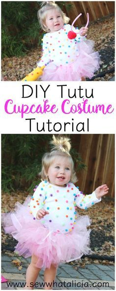 DIY Halloween Costumes With Tutus
 DIY Tutu and Cupcake Costume