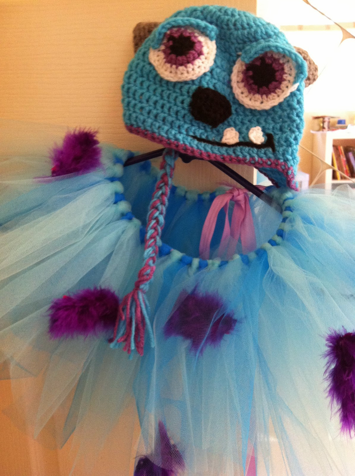 DIY Halloween Costumes With Tutus
 Chadwicks Picture Place Homemade Sulley Tutu Halloween