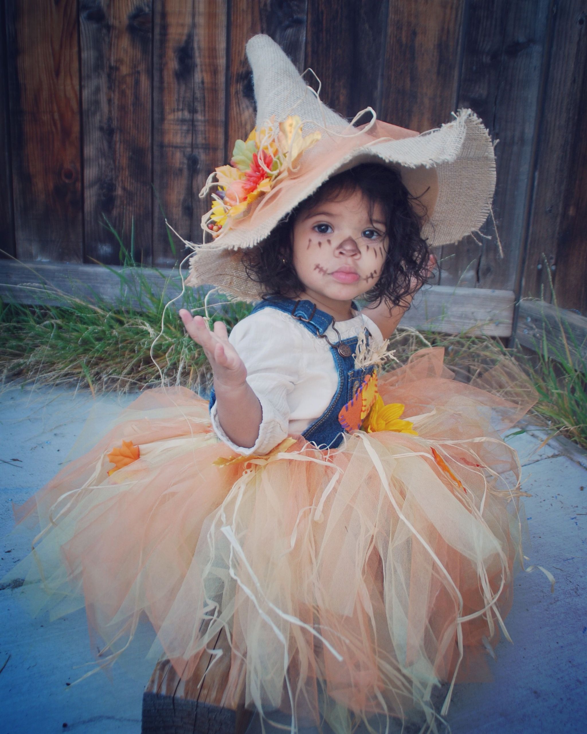 DIY Halloween Costumes With Tutus
 My little Scarecrow Bella s Halloween Tutu Costume 2015