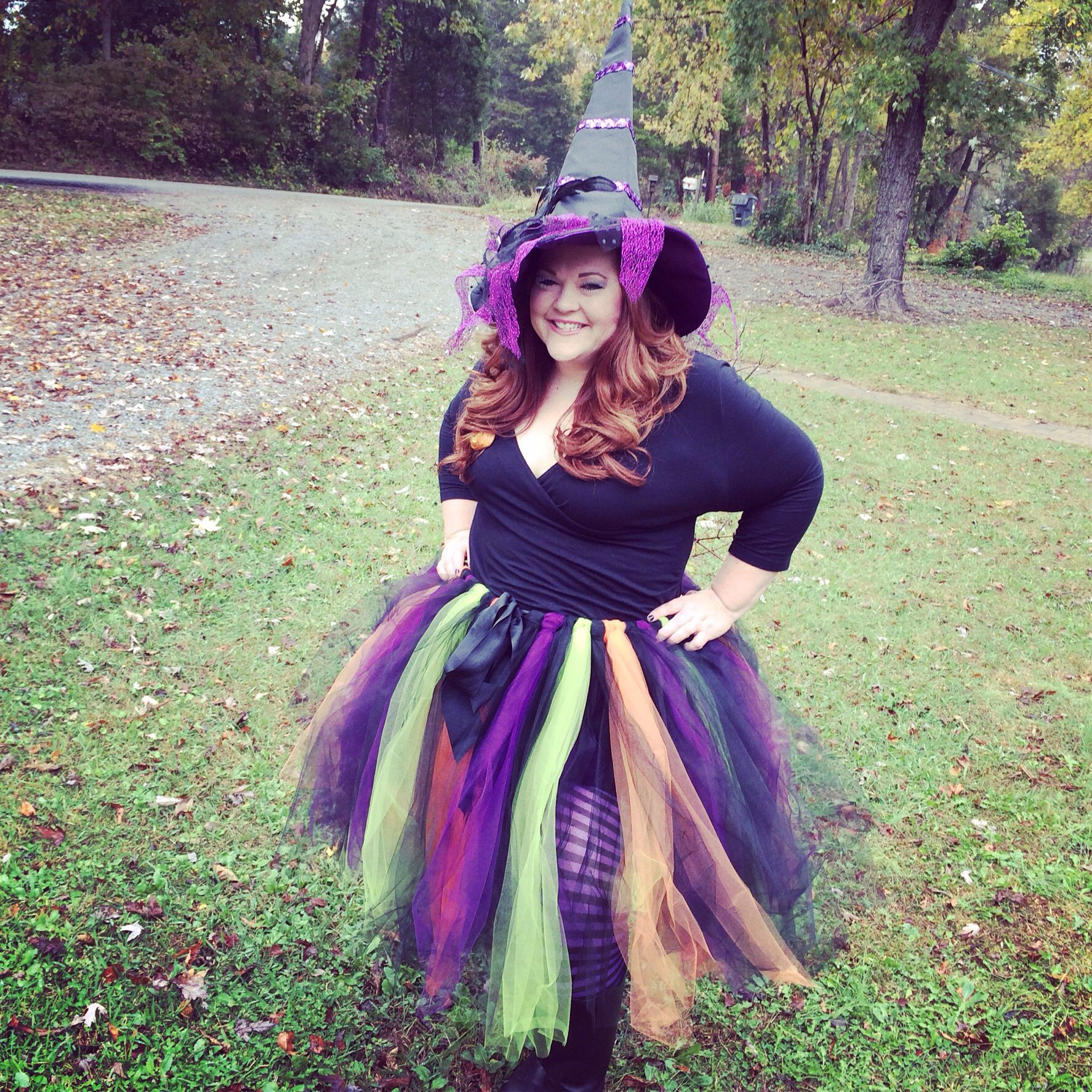 DIY Halloween Costumes With Tutus
 Halloween costume DIY Witch Hat Pier e $19 99 Tights