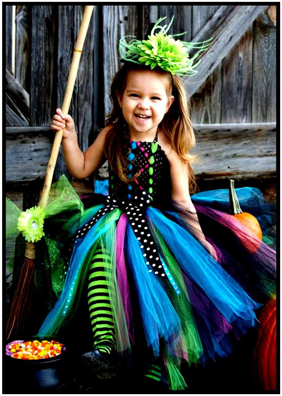 DIY Halloween Costumes With Tutus
 Wicked Witch Halloween Costume Tutu Dress and Witch Hat by