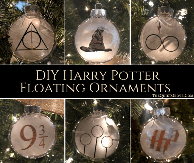 DIY Harry Potter Christmas Ornaments
 DIY Harry Potter Floating Ornaments ⋆ The Quiet Grove