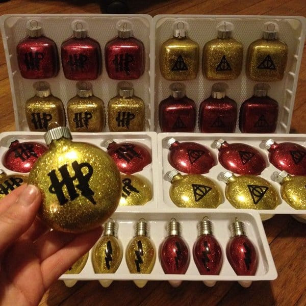 DIY Harry Potter Christmas Ornaments
 17 Awesome Tree Ornaments Any Harry Potter Fan Will Love