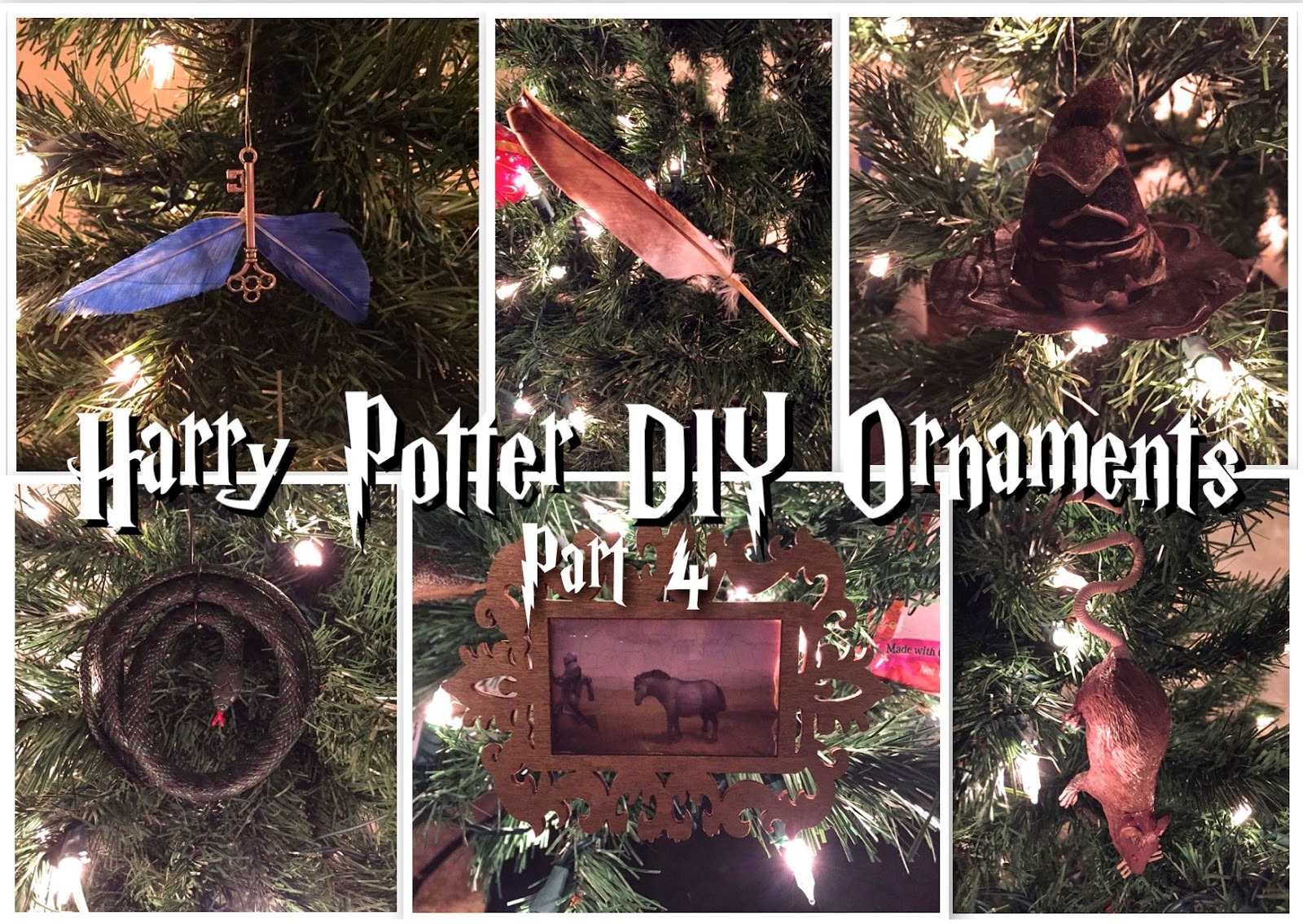DIY Harry Potter Christmas Ornaments
 Easy As DIY DIY Harry Potter Ornament Series Part 4