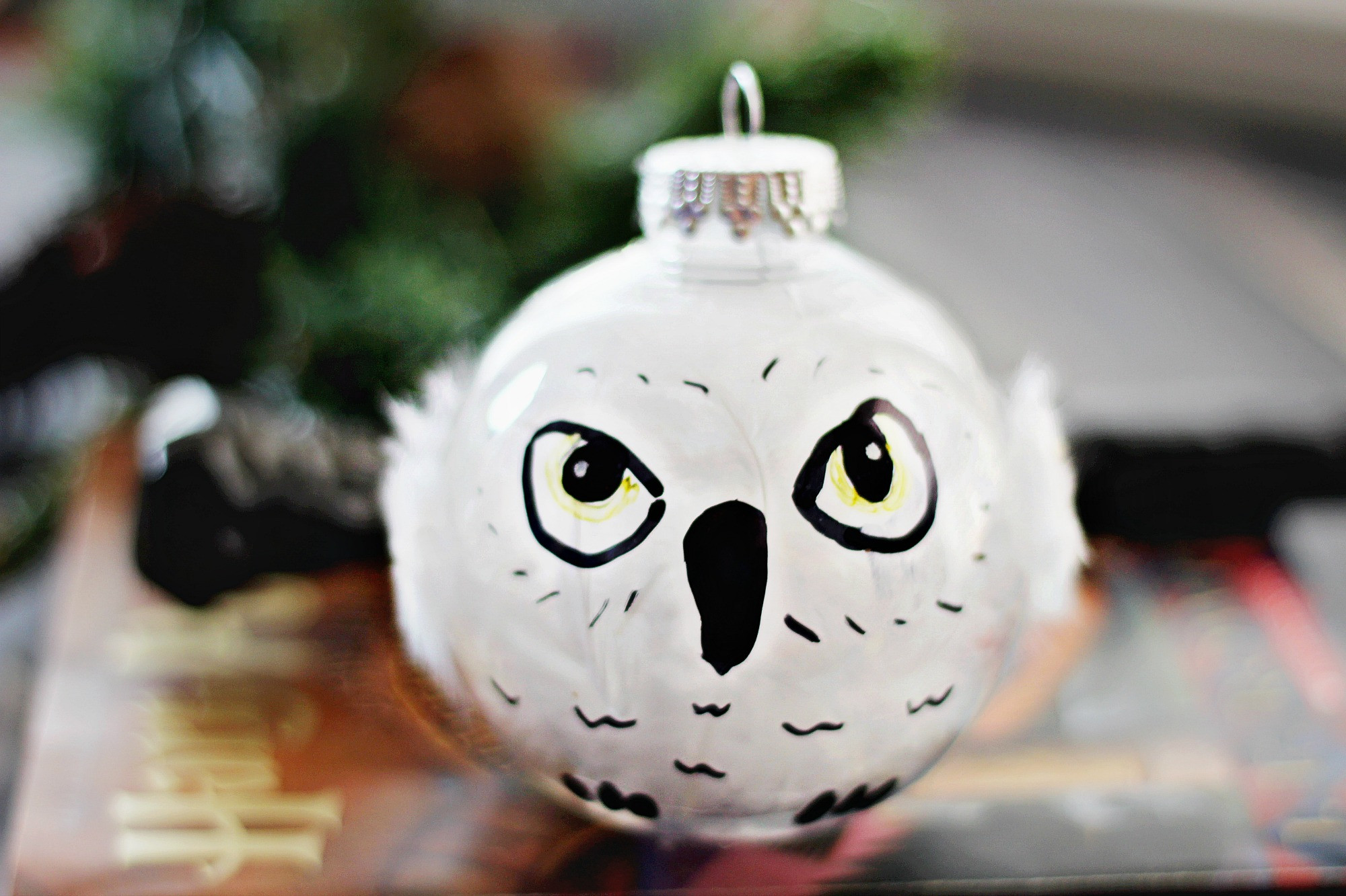 DIY Harry Potter Christmas Ornaments
 DIY Harry Potter Hedwig Christmas Ornament Life Family Joy