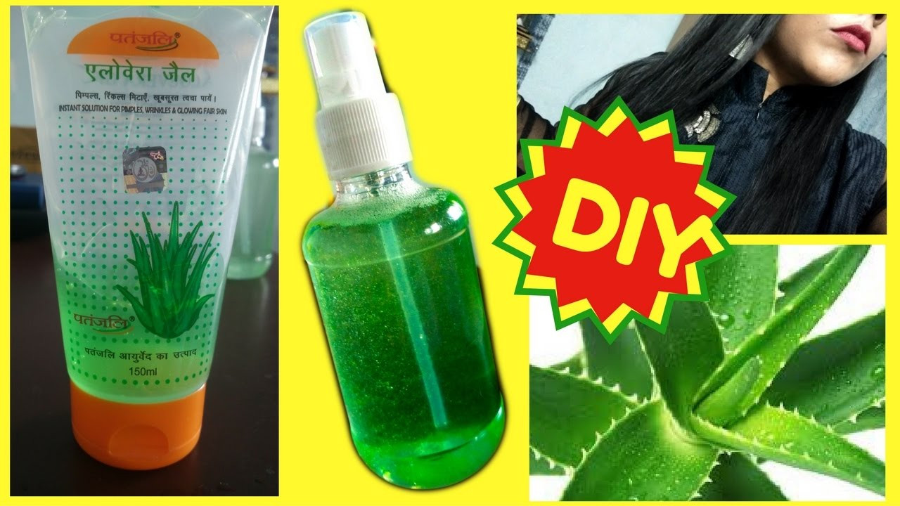 DIY Heat Protectant For Natural Hair
 DIY heat protectant for hair & leave in conditioner aloe
