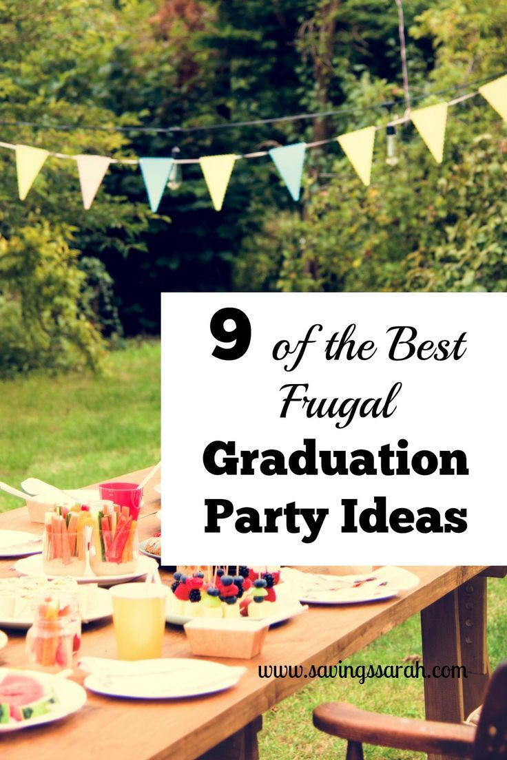 Diy High School Graduation Party Ideas
 9 the Best Frugal Graduation Party Ideas