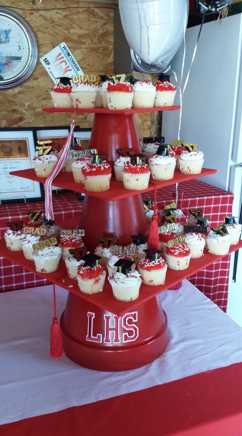 Diy High School Graduation Party Ideas
 DIY Cupcake stand Tutorial