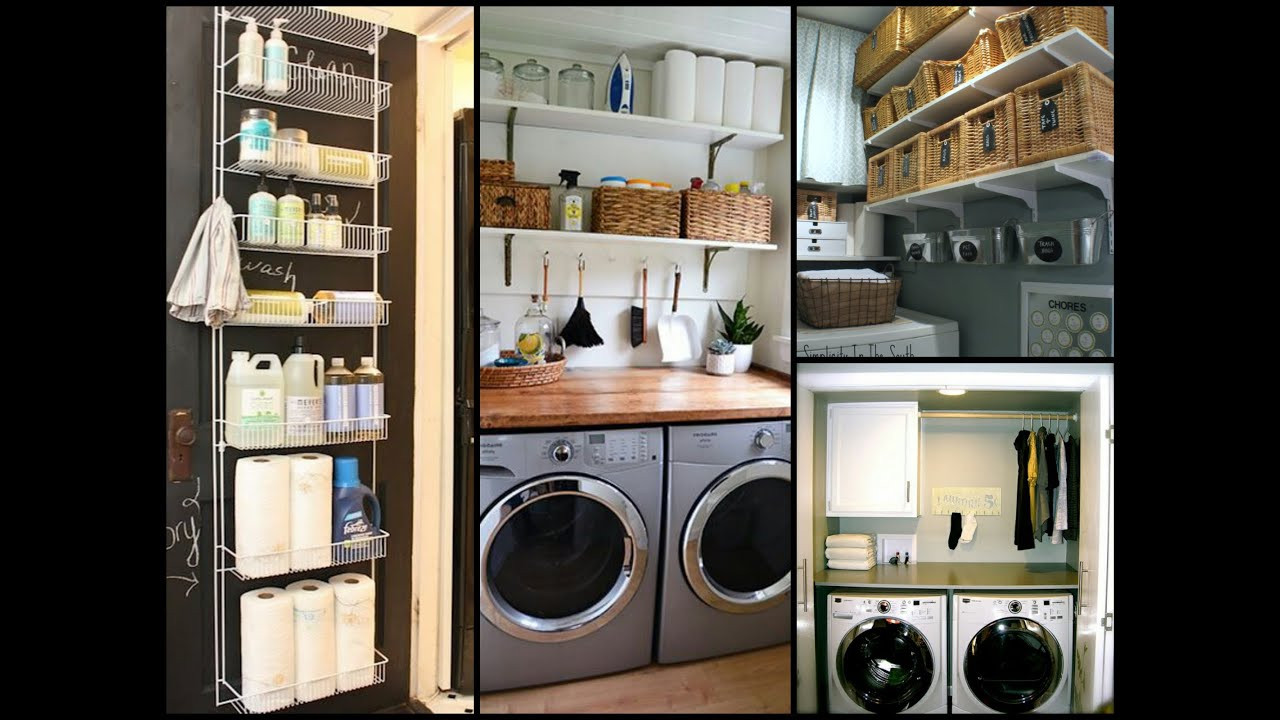 DIY Home Organizing Ideas
 Small Laundry Room Organization Tips DIY Home