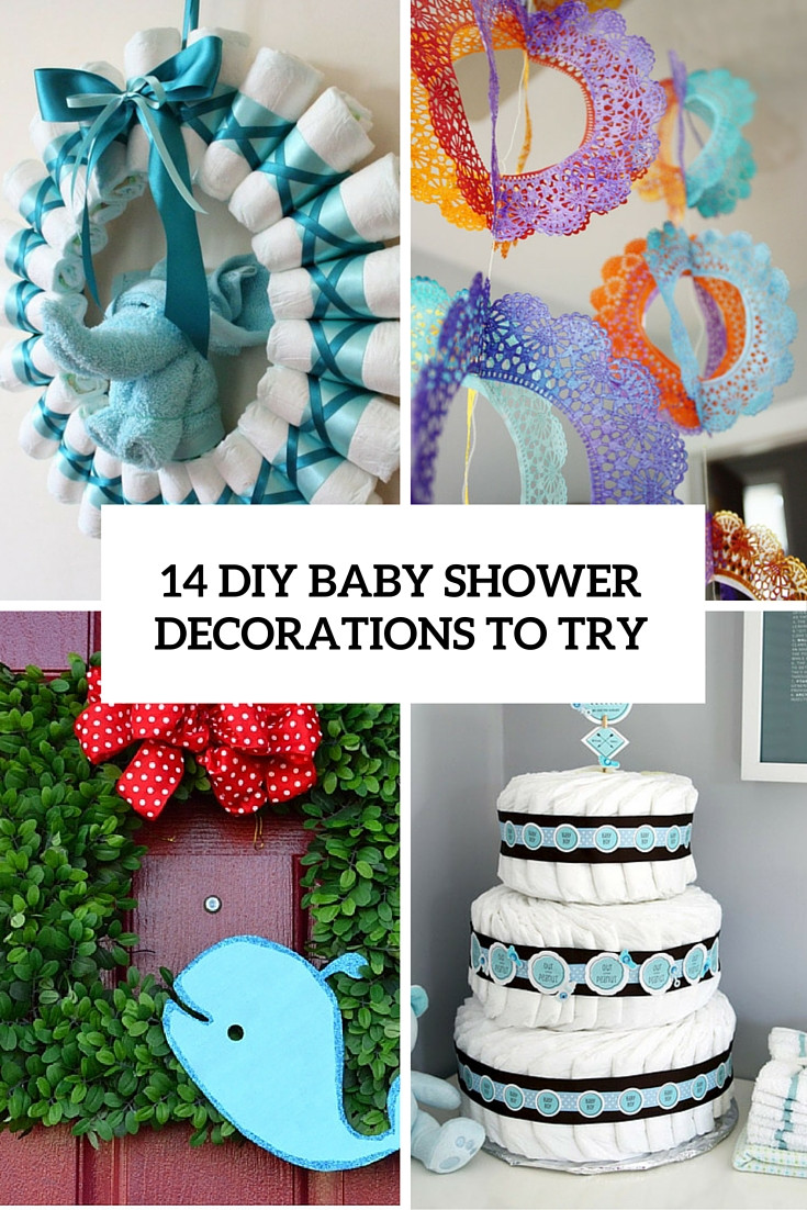 Diy Homemade Baby Shower Decorations
 14 Cutest DIY Baby Shower Decorations To Try Shelterness