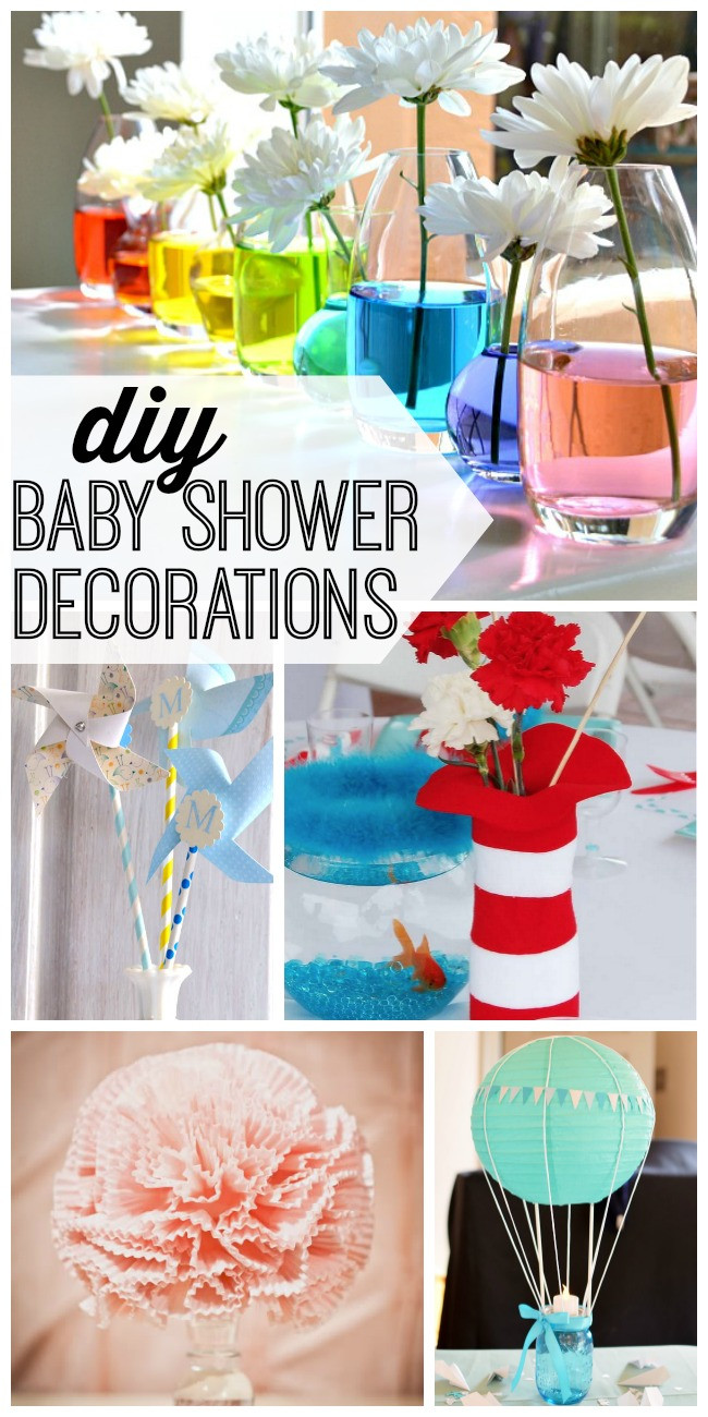 Diy Homemade Baby Shower Decorations
 DIY Baby Shower Decorations My Life and Kids