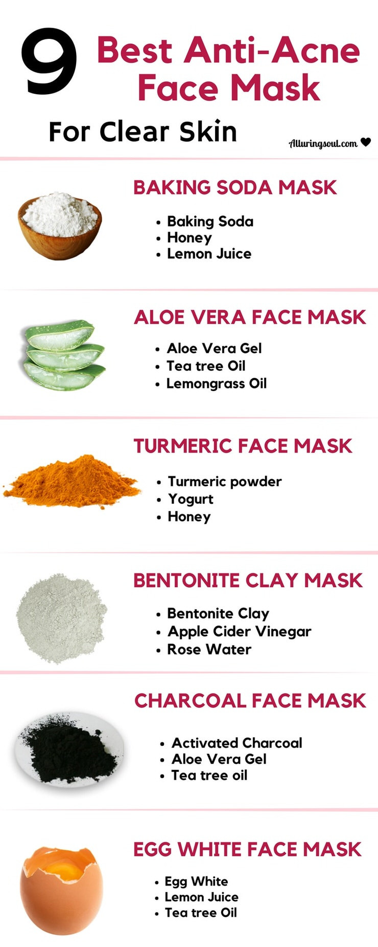 DIY Homemade Face Mask
 Best DIY Face Masks for Every Skin Type