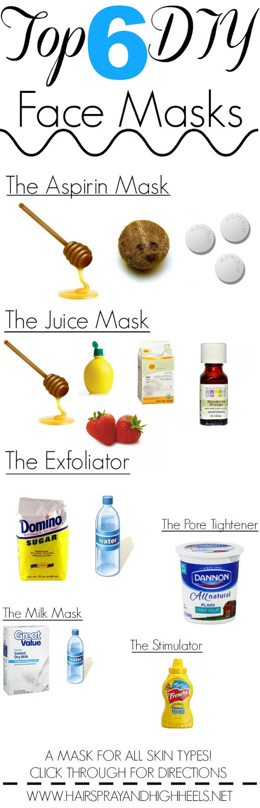 DIY Homemade Face Mask
 Skin Peel Beauty Blog 6 DIY Face Masks All Skin Types