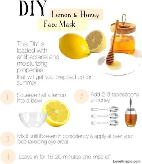 DIY Honey Face Mask
 DIY Lemon And Honey Face Mask s and