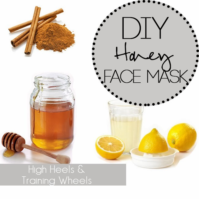 DIY Honey Face Mask
 High Heels and Training Wheels DIY Honey Face Mask