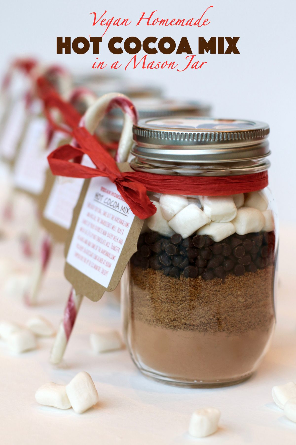 DIY Hot Chocolate Mix Gift
 Vegan Homemade Hot Cocoa Mix in a Mason Jar – RunCookLaugh