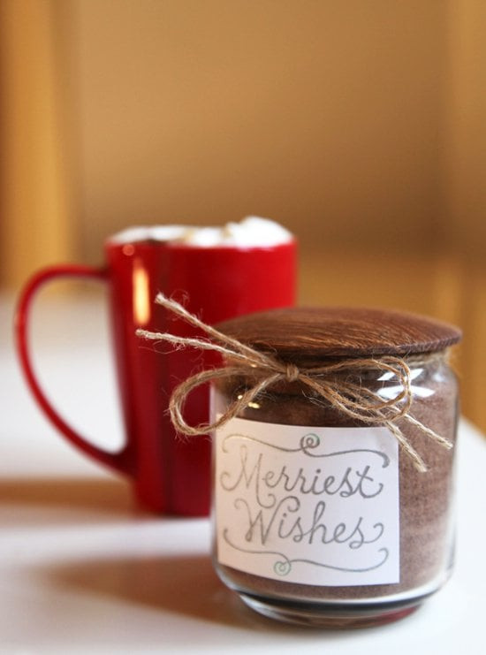 DIY Hot Chocolate Mix Gift
 Vanilla Hot Chocolate Mix