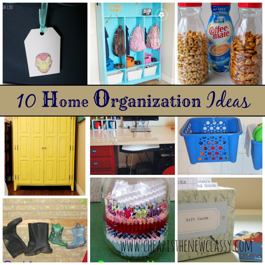 DIY House Organization
 10 DIY Home Organization Ideas To De Clutter Your Life