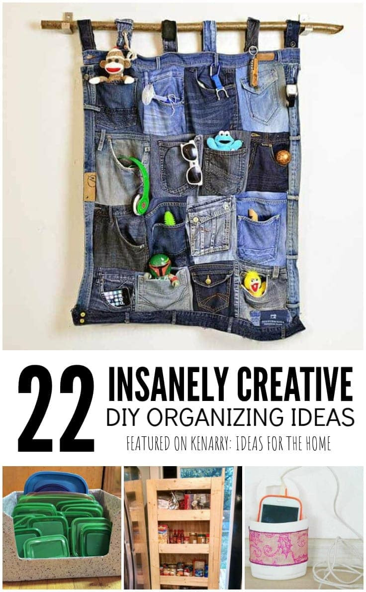 DIY House Organization
 22 Insanely Creative DIY Home Organization Hacks