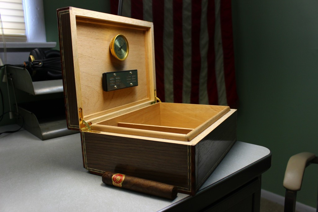DIY Humidor Kit
 An Awesome DIY Cigar Humidor A Guy Made For His Friend’s