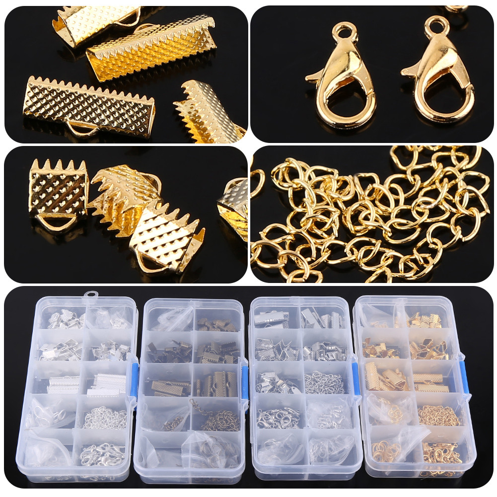 DIY Jewellery Kit
 Box Packed Jewelry Making Starter Kit Set Jewelry Findings